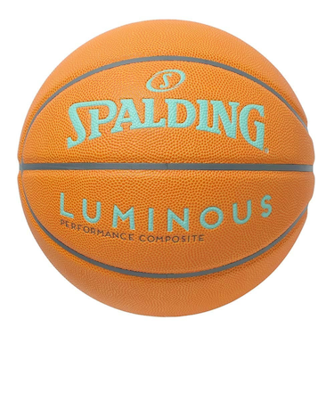 スポルディング（SPALDING）バスケットボール 6号球 ルミナス 合成皮革 ブラウン×ミント 77-984J