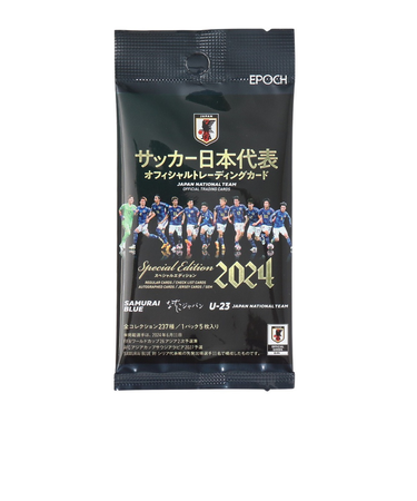 エポック（EPOCH）2024 サッカー日本代表オフィシャルトレーディングカード スペシャルエディション 00-57848