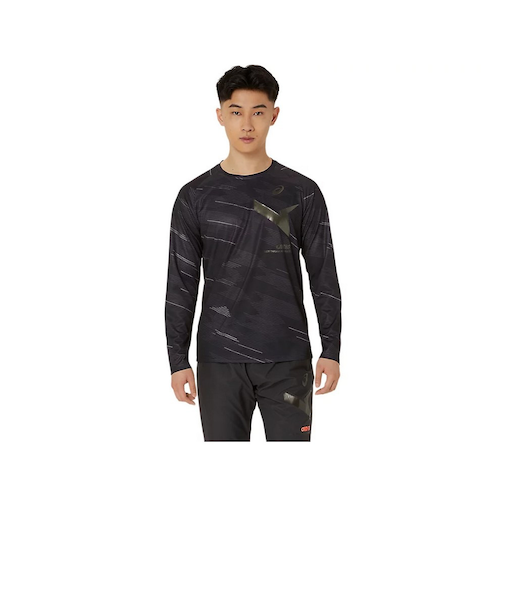 アシックス（ASICS）AIM-TRG ドライ グラフィック長袖シャツ 2031E716.001