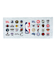 エヌビーエー（NBA）フェイスタオル ALL NBA54147