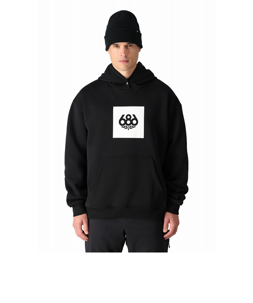 686（686）KNOCKOUT PREMIUM HEAVYWEIGHT プルオーバー フーディ M4WNFLC192-BLACK