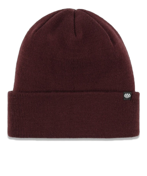 686（686）ビーニー ニット帽 STANDARD ROLL UP BEANIE M4WNBNE163-SASSAFRAS