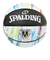 スポルディング（SPALDING）バスケットボール 7号球 マーブル ブラック×ホワイト ラバー 84-404Z