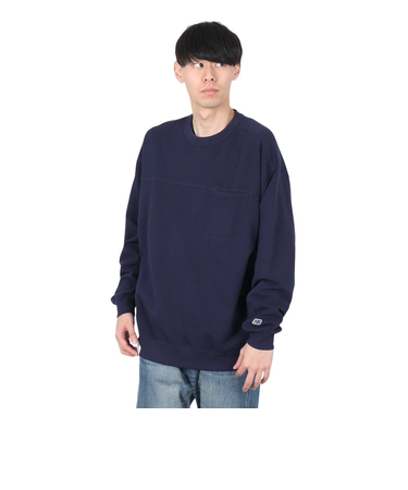 ニューバランス（new balance）900 フレンチテリー クルーネック スウェットシャツ AMT35144PGM