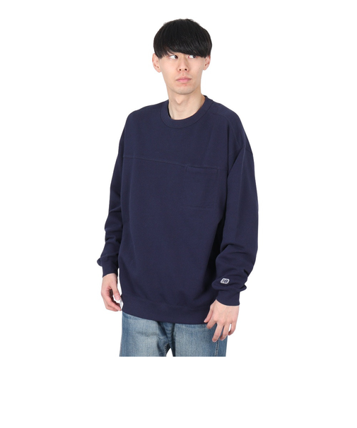 ニューバランス（new balance）900 フレンチテリー クルーネック スウェットシャツ AMT35144PGM