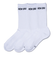 ニューエラ（NEW ERA）ソックス クルー丈 3足組 ホワイト 14518176