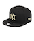 ニューエラ（NEW ERA）キャップ Youth 9FIFTY ニューヨーク ヤンキース ブラック×ゴールド 14524533