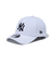 ニューエラ（NEW ERA）キャップ 9FORTY ニューヨーク ヤンキース ホワイト×ブラック 14525008 帽子 56.8cm-60.6cm