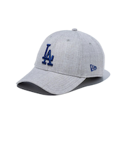 ニューエラ（NEW ERA）キャップ 9FORTY ロサンゼルス ドジャース ヘザーグレー×ダークロイヤル 14525025 帽子 56.8cm-60.6cm