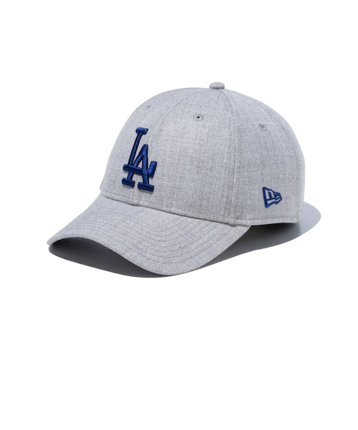 ニューエラ（NEW ERA）キャップ 9FORTY ロサンゼルス ドジャース ヘザーグレー×ダークロイヤル 14525025 帽子 56.8cm-60.6cm