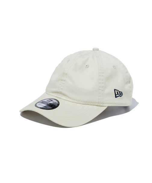 ニューエラ（NEW ERA）キャップ 9TWENTY ベーシック ウォッシュドコットン アイボリー 14525148 帽子 Mサイズ