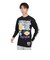 HOME TEAM 長袖Tシャツ NBA ロサンゼルス・レイカーズ HWC TP10003-LALBLCK