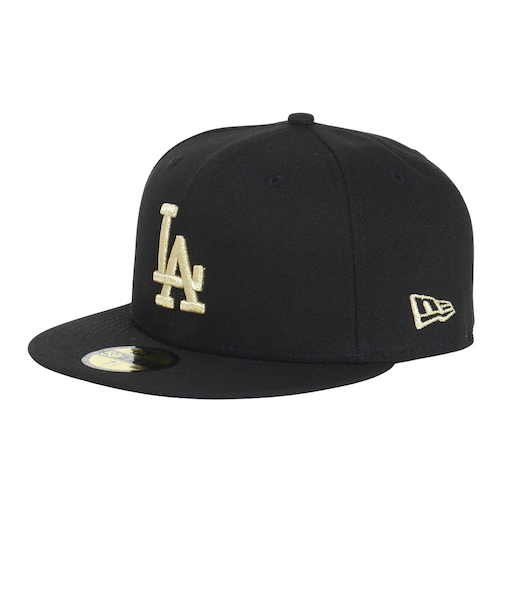 ニューエラ（NEW ERA）キャップ 59FIFTY ロサンゼルス ドジャース 14525222 帽子 57.7cm-59.6cm 黒