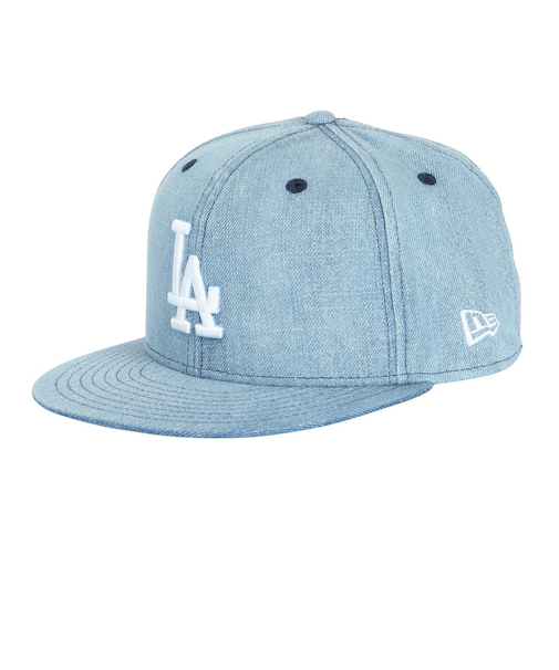 ニューエラ（NEW ERA）キャップ 59FIFTY ロサンゼルス ドジャース 14525217 帽子 57.7cm-59.6cm デニム 青