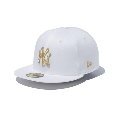 ニューエラ（NEW ERA）キャップ 59FIFTY ニューヨーク ヤンキース 14525197 帽子 57.7cm-59.6cm 白