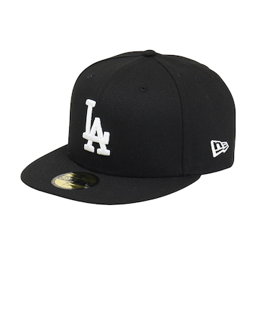 ニューエラ（NEW ERA）キャップ 59FIFTY ロサンゼルス ドジャース 14525221 帽子 57.7cm-59.6cm 黒