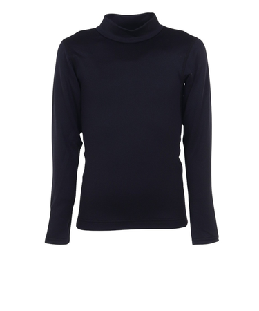 野球 アンダーシャツ ジュニア 発熱 ストレッチ ハイネック長袖 吸湿発熱 YA3ABJ02 90