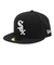 ニューエラ（NEW ERA）キャップ 59FIFTY MLB オンフィールド シカゴ ホワイトソックス ゲーム 14524891 黒