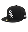 ニューエラ（NEW ERA）キャップ 59FIFTY MLB オンフィールド シカゴ ホワイトソックス ゲーム 14524891 黒