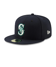 ニューエラ（NEW ERA）キャップ 59FIFTY MLB オンフィールド シアトル マリナーズ ゲーム 14524849