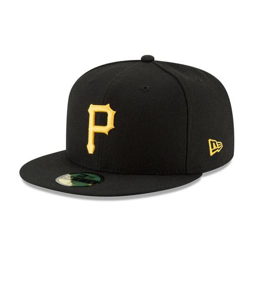 ニューエラ（NEW ERA）キャップ 59FIFTY MLB オンフィールド ピッツバーグ パイレーツ ゲーム 14524856 黒
