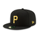 ニューエラ（NEW ERA）キャップ 59FIFTY MLB オンフィールド ピッツバーグ パイレーツ ゲーム 14524856 黒