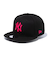 ニューエラ（NEW ERA）キャップ 9FIFTY ニューヨーク ヤンキース 14524955 57.7cm-61.5cm 黒