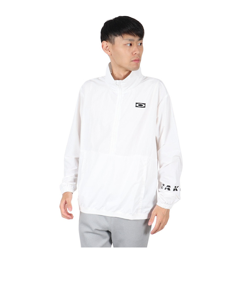 オークリー XL スポーツジャケット 白✖️グレー