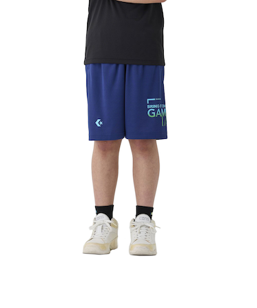 コンバース（CONVERSE）ジュニア バスケットボールウェア プラクティスパンツ ポケット付き CB451851-2800