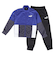 プーマ（PUMA）ジュニア カラーブロック ポリスーツ CL 上下セット 678546 27 RBLU