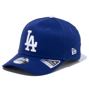 ニューエラ（NEW ERA）ユース キャップ 9FIFTY ストレッチスナップ ロサンゼルス・ドジャース ダークロイヤル×ホワイト 14524522 帽子 5…