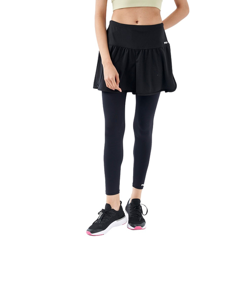 フィラ（FILA）水陸両用 キュロット付 レギンス 2点セット 3122465-BK