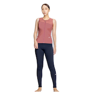 ナイキ（NIKE）フィットネス水着 レディース 水泳 ジップ付き袖なしレギンスセパレーツ 2993127-014