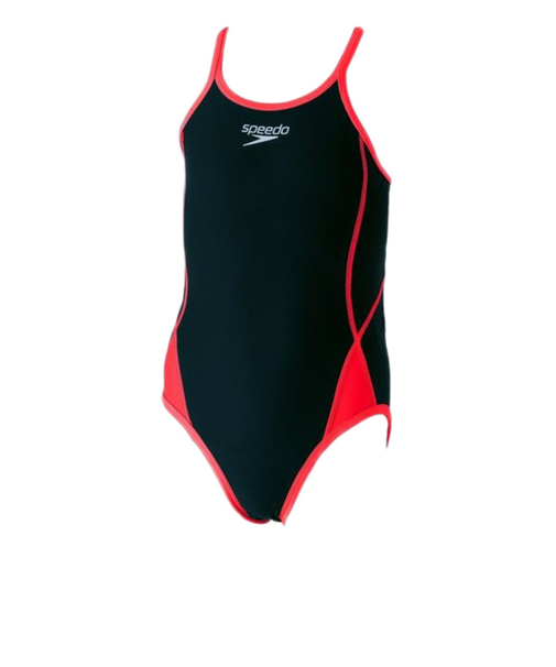 スピード（SPEEDO）競泳水着 ジュニア 女子 水泳 プッシュアップターンズスーツ STG02301 RE