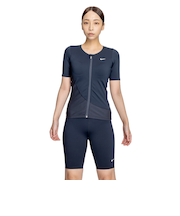 ナイキ（NIKE）フィットネス水着 レディース 水泳 ジップ付き半袖セパレーツ 2993125-009