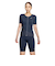 ナイキ（NIKE）フィットネス水着 レディース 水泳 ジップ付き半袖セパレーツ 2993125-009