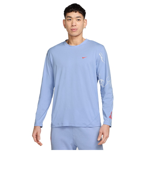 ナイキ(NIKE)バスケットボールウェア ジャモラント Dri-FIT ロングスリーブTシャツ HJ3892-479