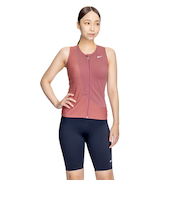 ナイキ（NIKE）フィットネス水着 レディース 水泳 ジップ付き袖なしセパレーツ 2993124-014