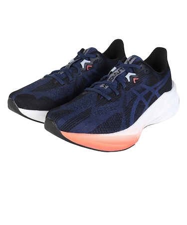 アシックス（ASICS）ランニングシューズ ダイナブラスト 5 ブルー ブラック 1011B983.400 スニーカー ジョグ クッション性