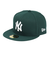 ニューエラ（NEW ERA）キャップ 59FIFTY ニューヨーク・ヤンキース ダークグリーン×ホワイト 14525204 帽子 57.7cm-59.6cm
