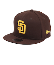 ニューエラ（NEW ERA）ジュニア キャップ Youth 9FIFTY サンディエゴ・パドレス 14524527 帽子 子供 52cm-55.8cm ブラウ…