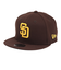 ニューエラ（NEW ERA）ジュニア キャップ Youth 9FIFTY サンディエゴ・パドレス 14524527 帽子 子供 52cm-55.8cm ブラウ…