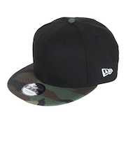 ニューエラ（NEW ERA）キャップ 9FIFTY ベーシック ブラック ホワイトフラッグ 14524968 帽子 57.7cm-61.5cm 黒