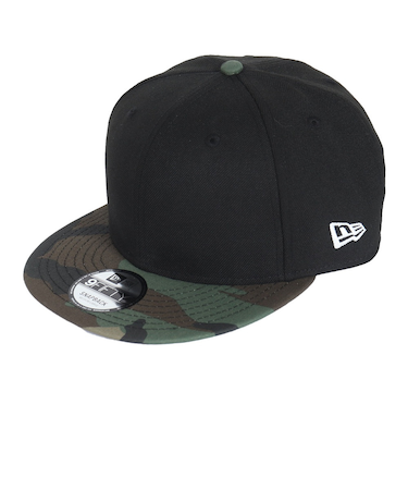 ニューエラ（NEW ERA）キャップ 9FIFTY ベーシック ブラック ホワイトフラッグ 14524968 帽子 57.7cm-61.5cm 黒