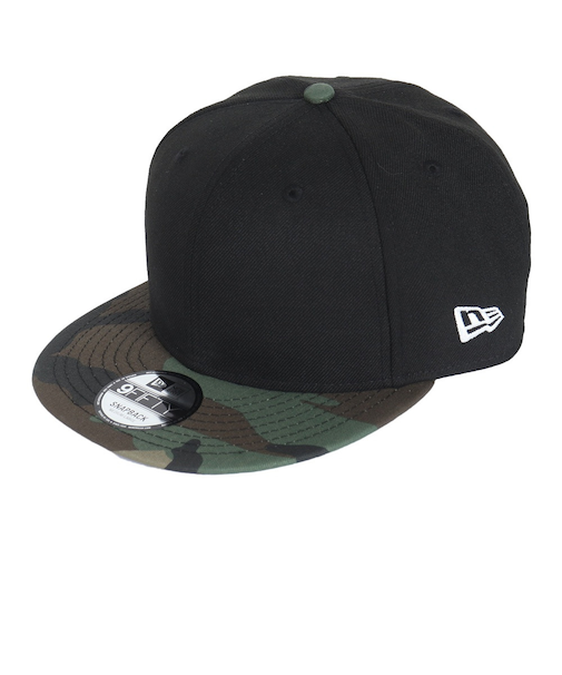 ニューエラ（NEW ERA）キャップ 9FIFTY ベーシック ブラック ホワイトフラッグ 14524968 帽子 57.7cm-61.5cm 黒