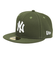 ニューエラ（NEW ERA）キャップ 59FIFTY ニューヨーク・ヤンキース ライフルグリーン×ホワイト 14525201 帽子 57.7cm-59.6cm