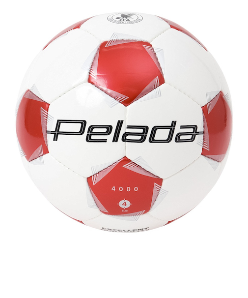 モルテン（molten）ジュニア サッカーボール 4号球 検定球 ペレーダ4000 手縫い F4K4000-WR