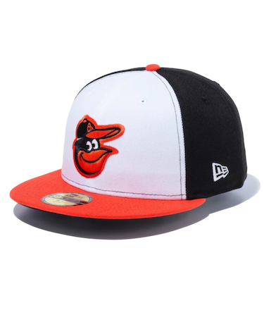 ニューエラ（NEW ERA）帽子 キャップ 59FIFTY MLBオンフィールド ボルティモア・オリオールズ ホーム 14524897 57.7cm-59.6…