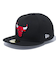 ニューエラ（NEW ERA）帽子 キャップ 59FIFTY シカゴ・ブルズ ブラック×チームカラー 14525228 57.7cm-59.6cm 黒