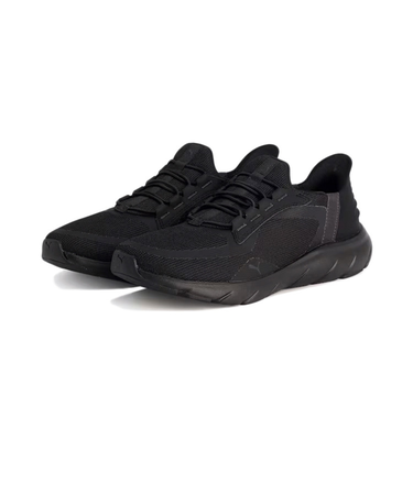 プーマ（PUMA）スニーカー ソフトライド フレックスレース イーズイン ALT ブラック 31199602 スポーツシューズ